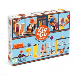Zig & Go Junior - Magic - 43 pcs - DJE-DJ05649 - DJECO - Circuits de billes - Le Nuage de Charlotte