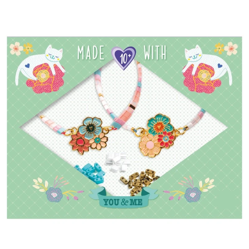 Tila et Fleurs - DJE-DJ00020 - DJECO - Boîtes créative - Le Nuage de Charlotte