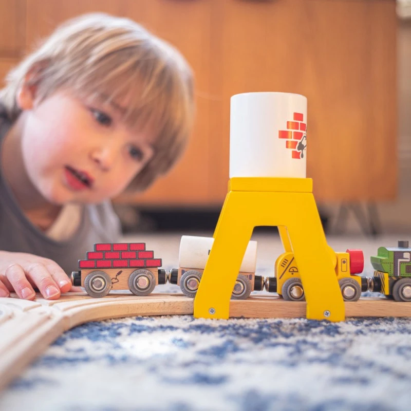 Cement Silo - BIG-BJT280 - Bigjigs - Wooden Railway and Trains - Le Nuage de Charlotte