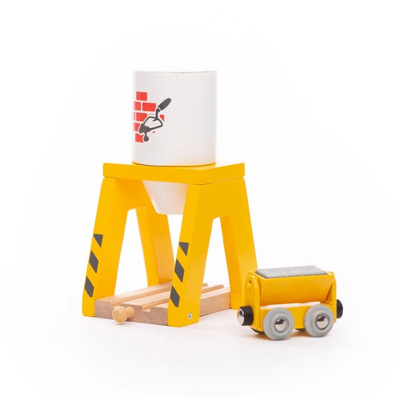 Cement Silo - BIG-BJT280 - Bigjigs - Wooden Railway and Trains - Le Nuage de Charlotte