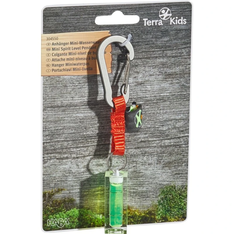 Terra Kids Mini Spirit Level Pendant - HAB-304550 - Haba - Nature and discoveries - Le Nuage de Charlotte