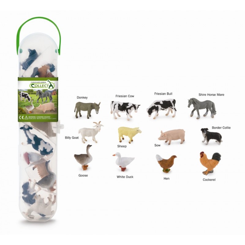 CollectA Box of Mini Farm Animals - COL-A1110 - CollectA - Figures and accessories - Le Nuage de Charlotte