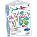 Aquarellum Junior - Refill Butterfly and flowers - STS-6500R - SentoSphère - Drawings and paintings - Le Nuage de Charlotte