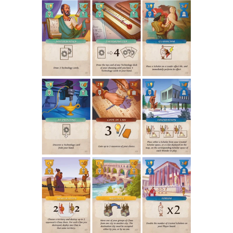 Time of Empires - PGA-PGA020 - Pearl Games - Board Games - Le Nuage de Charlotte