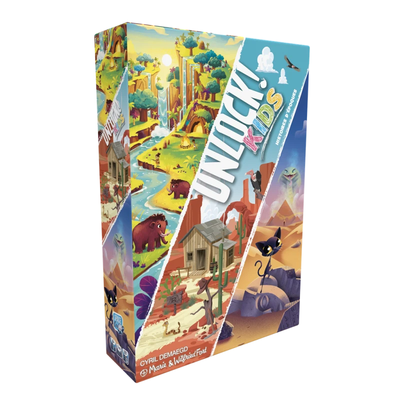 Unlock! - Kids 2 - Histoires d'époques - SPC-191519 - Space Cowboys - pour les plus petits - Le Nuage de Charlotte