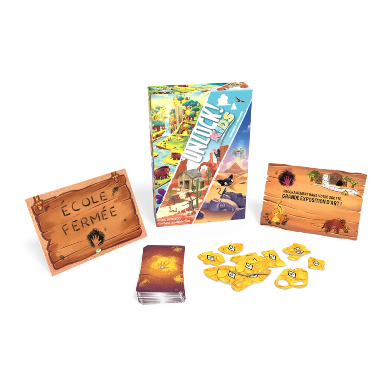 Unlock! - Kids 2 - Histoires d'époques - SPC-191519 - Space Cowboys - pour les plus petits - Le Nuage de Charlotte