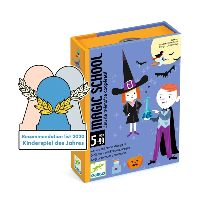 Magic school - DJE-DJ05144 - DJECO - Playing Cards - Le Nuage de Charlotte