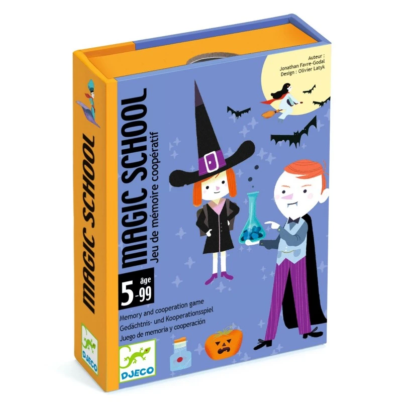 Magic school - DJE-DJ05144 - DJECO - Playing Cards - Le Nuage de Charlotte