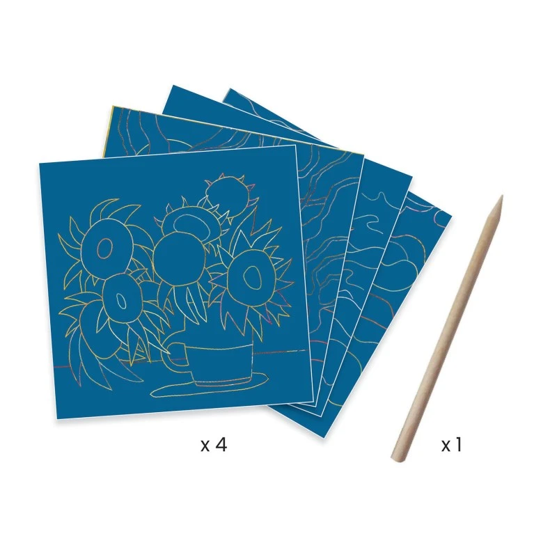 Inspired By - Vincent Van Gogh - The South - DJE-DJ09378 - DJECO - Drawings and paintings workshop - Le Nuage de Charlotte