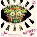 Inspired By - Giuseppe Arcimboldo - Spring Vegetables - DJE-DJ09370 - DJECO - Drawings and paintings workshop - Le Nuage de C...