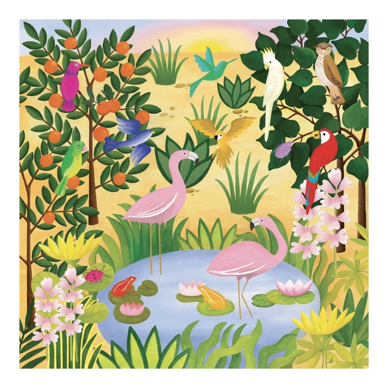 Inspired By - Douanier Rousseau - A Moment in Time - DJE-DJ09375 - DJECO - Drawings and paintings workshop - Le Nuage de Char...