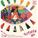 Inspired By - Paul Gauguin - Polynésie - DJE-DJ09372 - DJECO - Atelier dessins et peintures - Le Nuage de Charlotte