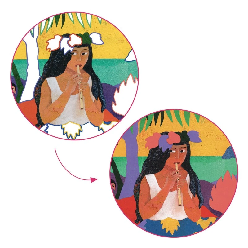 Inspired By - Paul Gauguin - Polynésie - DJE-DJ09372 - DJECO - Atelier dessins et peintures - Le Nuage de Charlotte
