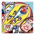 Djeco Inspired By - Roy Lichtenstein - Superheroes – vue 2 – Creative Kits