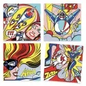 Djeco Inspired By - Roy Lichtenstein - Superheroes – vue 4 – Creative Kits