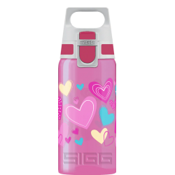 Sigg Kids Water Bottle VIVA ONE Hearts 0.5L - SIGG-868600 - Sigg - Gourds and cups - Le Nuage de Charlotte