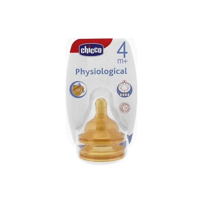 Chicco Teat 4m+ - for Baby Bottles (Pack of 2) - CHI-81624 - Chicco - Baby bottles and pacifiers - Le Nuage de Charlotte
