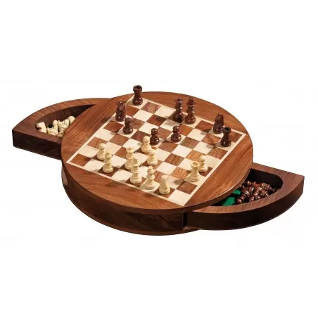 Chess cassette, rounded, magnetic - PHIL-2729 - Philos - Board Games - Le Nuage de Charlotte