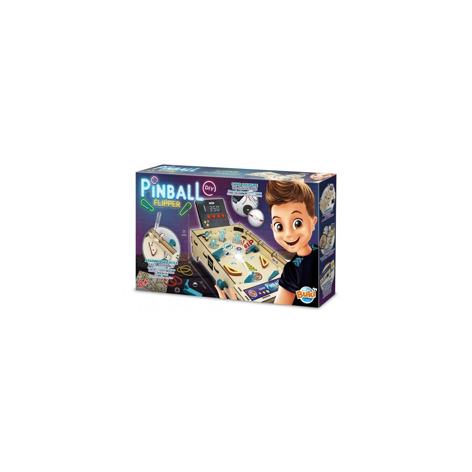 Pinball - BUK-BU2168 - Buki - Educational kits - Le Nuage de Charlotte