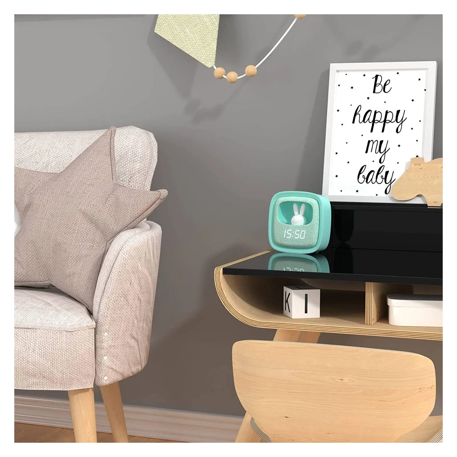 Billy Clock Blue - MOB-BILLY-BL-01 - Mobility on Board - Clocks & Alarm Clocks - Le Nuage de Charlotte