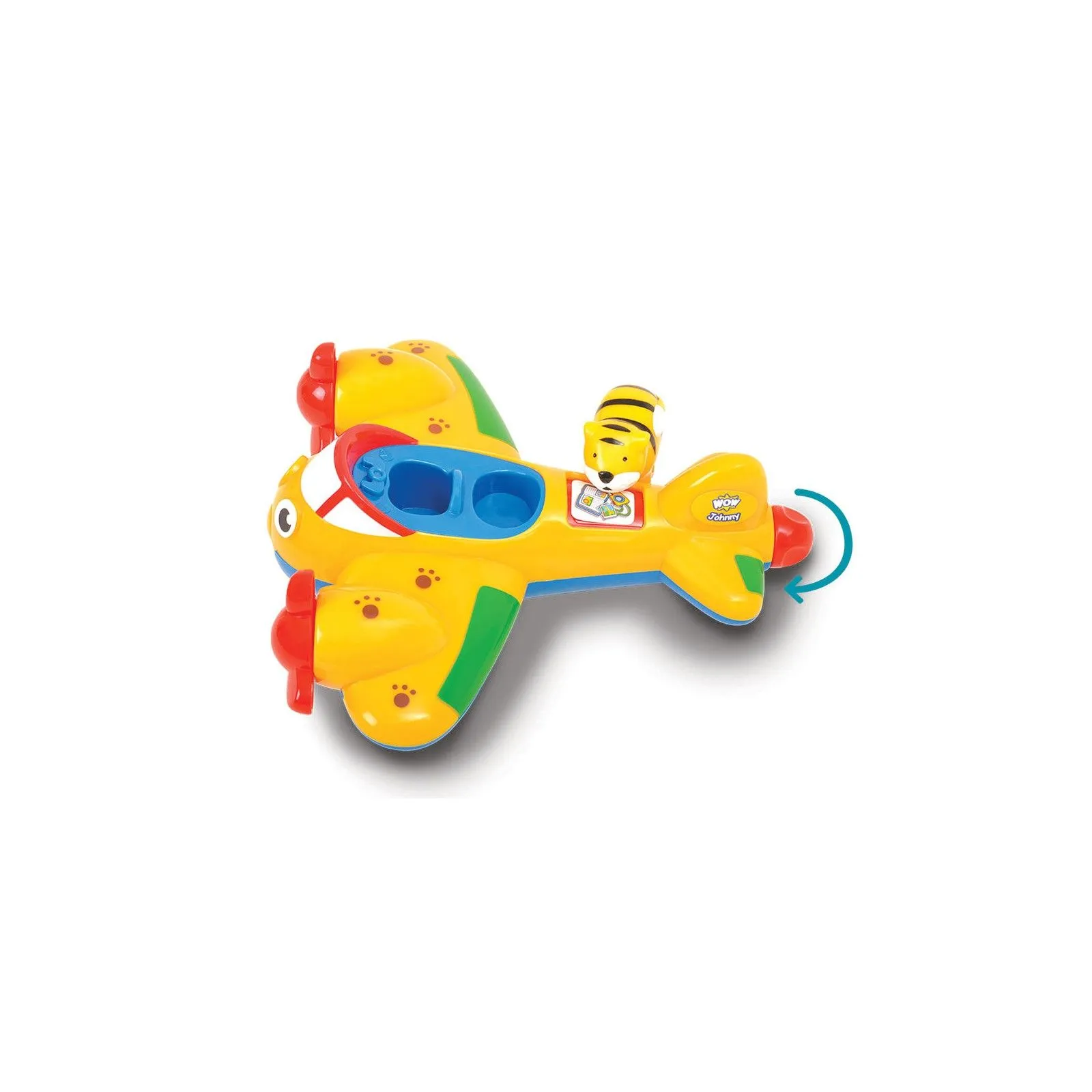 Avion de Johnny Jungle - WOW-01013 - WOW Toys - Les avions - Le Nuage de Charlotte
