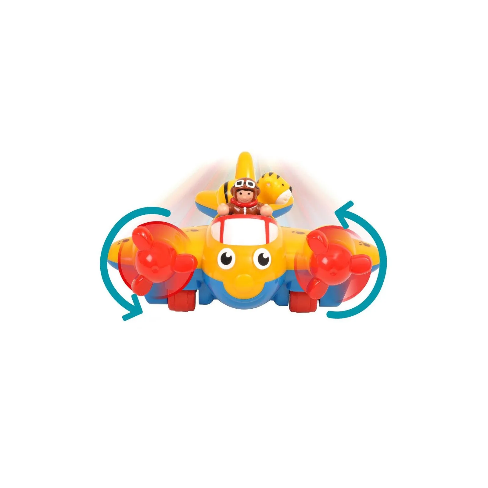 Avion de Johnny Jungle - WOW-01013 - WOW Toys - Les avions - Le Nuage de Charlotte