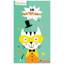 Invitations, Animals - AVM-CO143O - Avenue Mandarine - Cards - Le Nuage de Charlotte