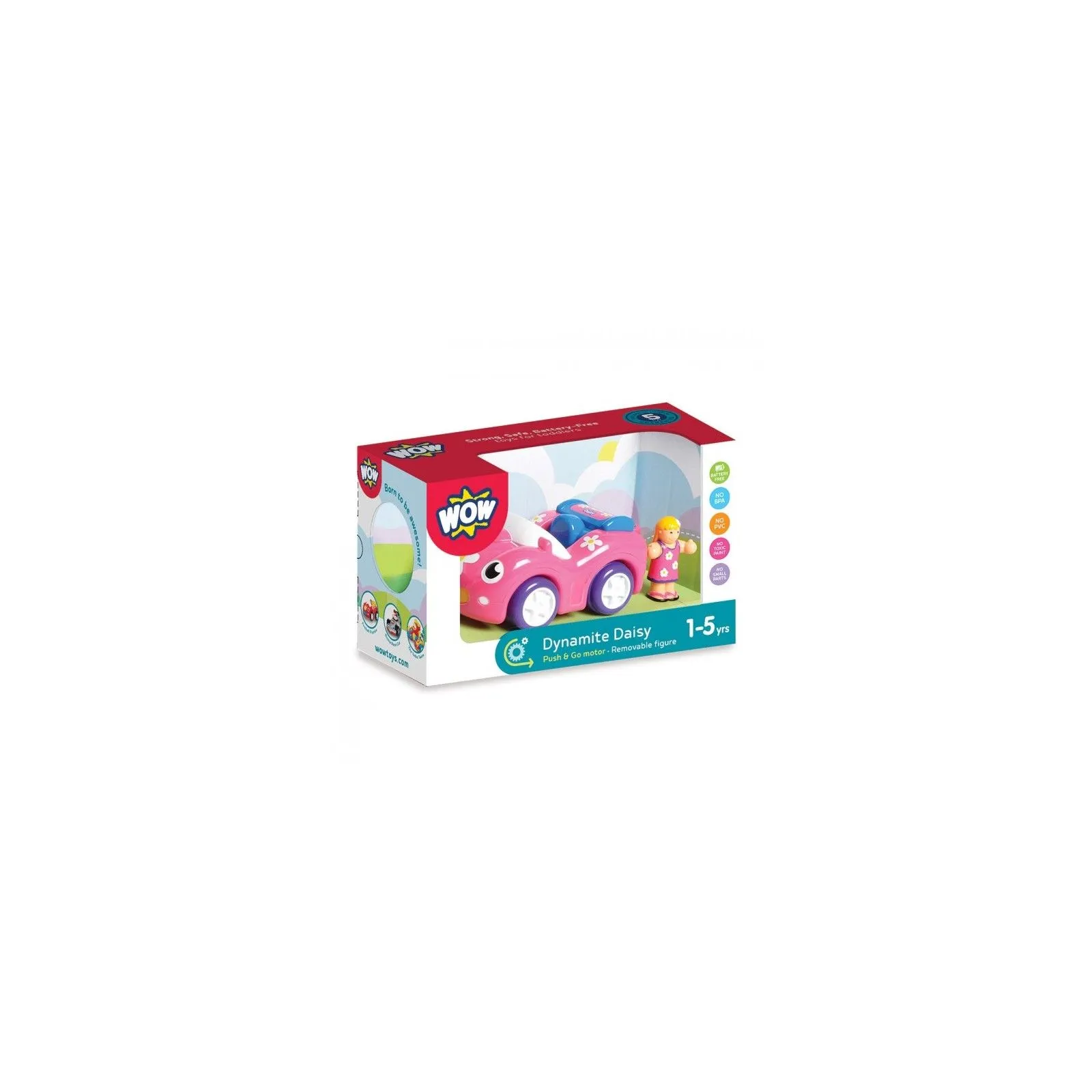 WOW Voiture de sport Dynamite Daisy - WOW-01016 - WOW Toys - Voitures, camions, etc. - Le Nuage de Charlotte