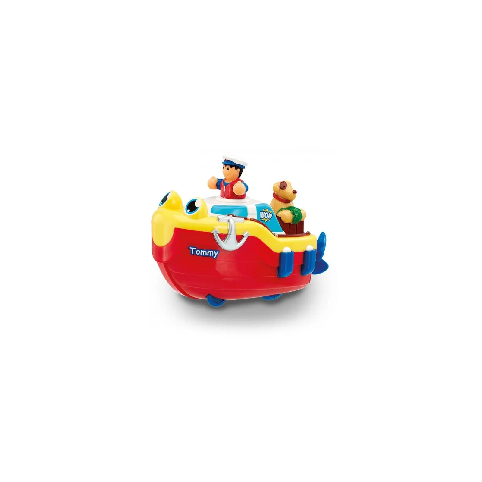 WOW Remorqueur Tommy - WOW-04000 - WOW Toys - Les bateaux - Le Nuage de Charlotte