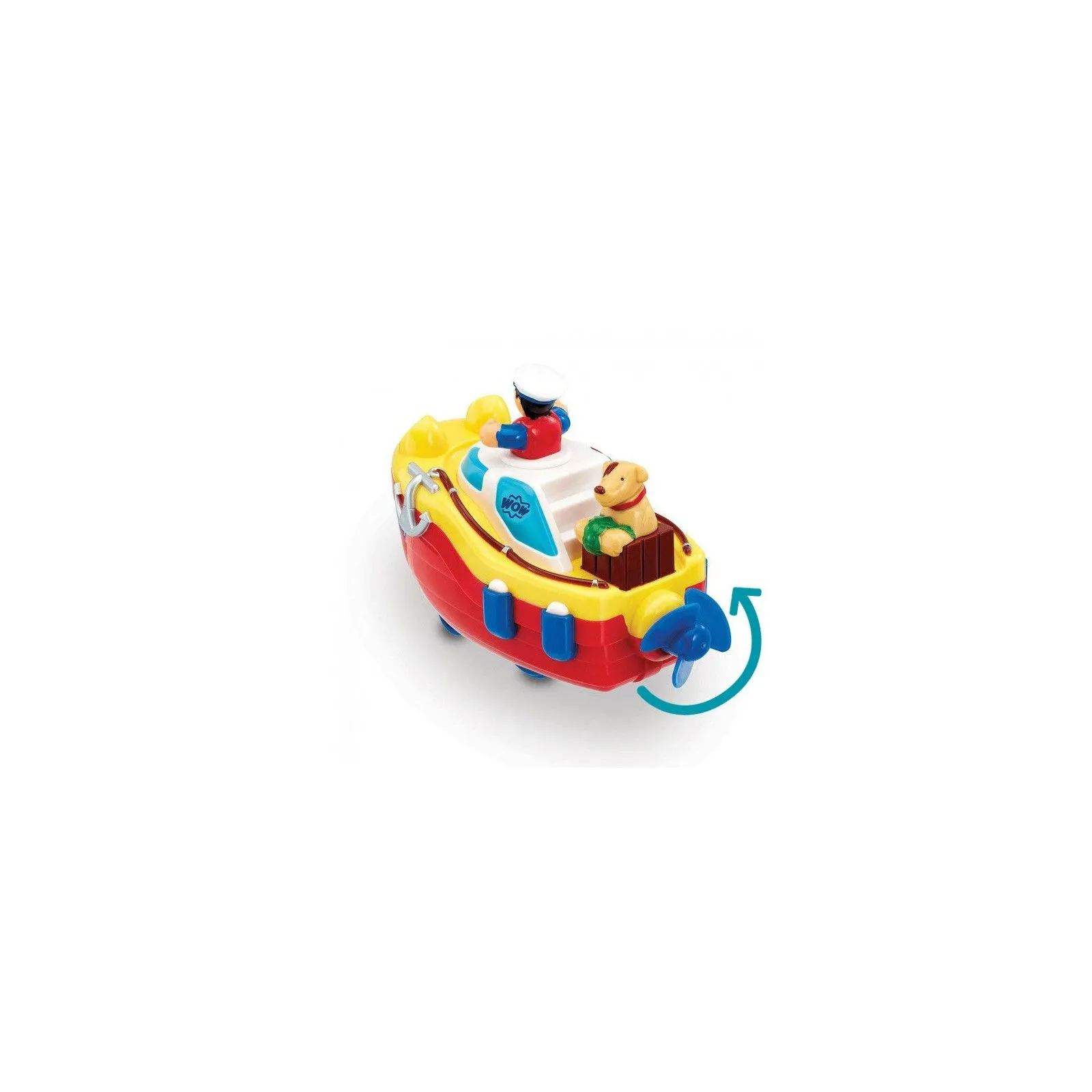 WOW Remorqueur Tommy - WOW-04000 - WOW Toys - Les bateaux - Le Nuage de Charlotte