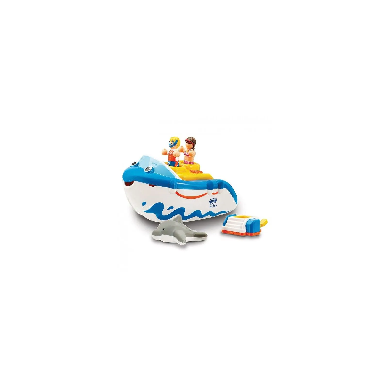 WOW Hors-bord de Danny - WOW-04010 - WOW Toys - Les bateaux - Le Nuage de Charlotte