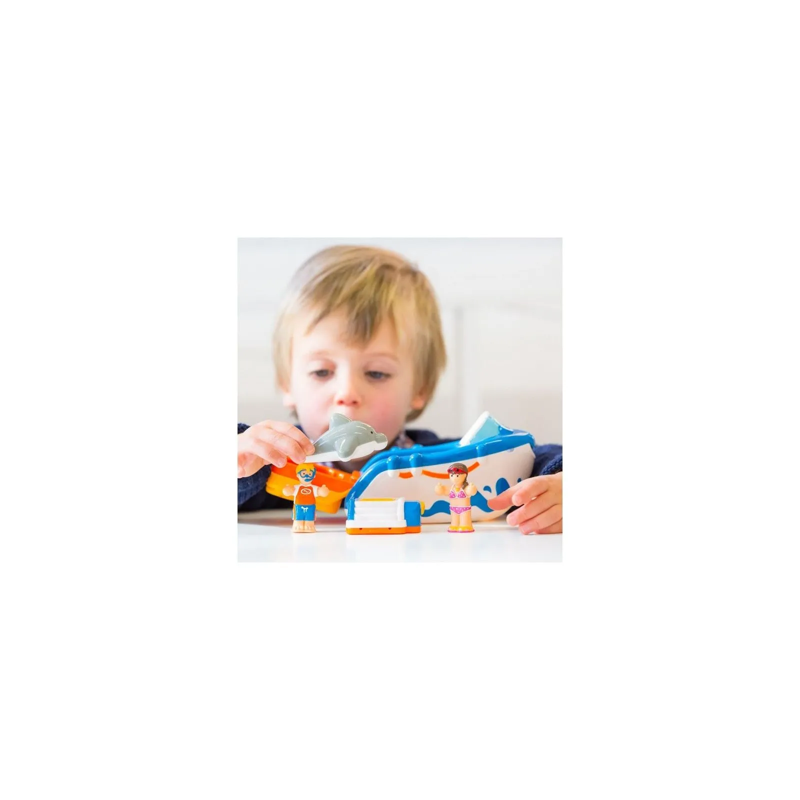 WOW Hors-bord de Danny - WOW-04010 - WOW Toys - Les bateaux - Le Nuage de Charlotte