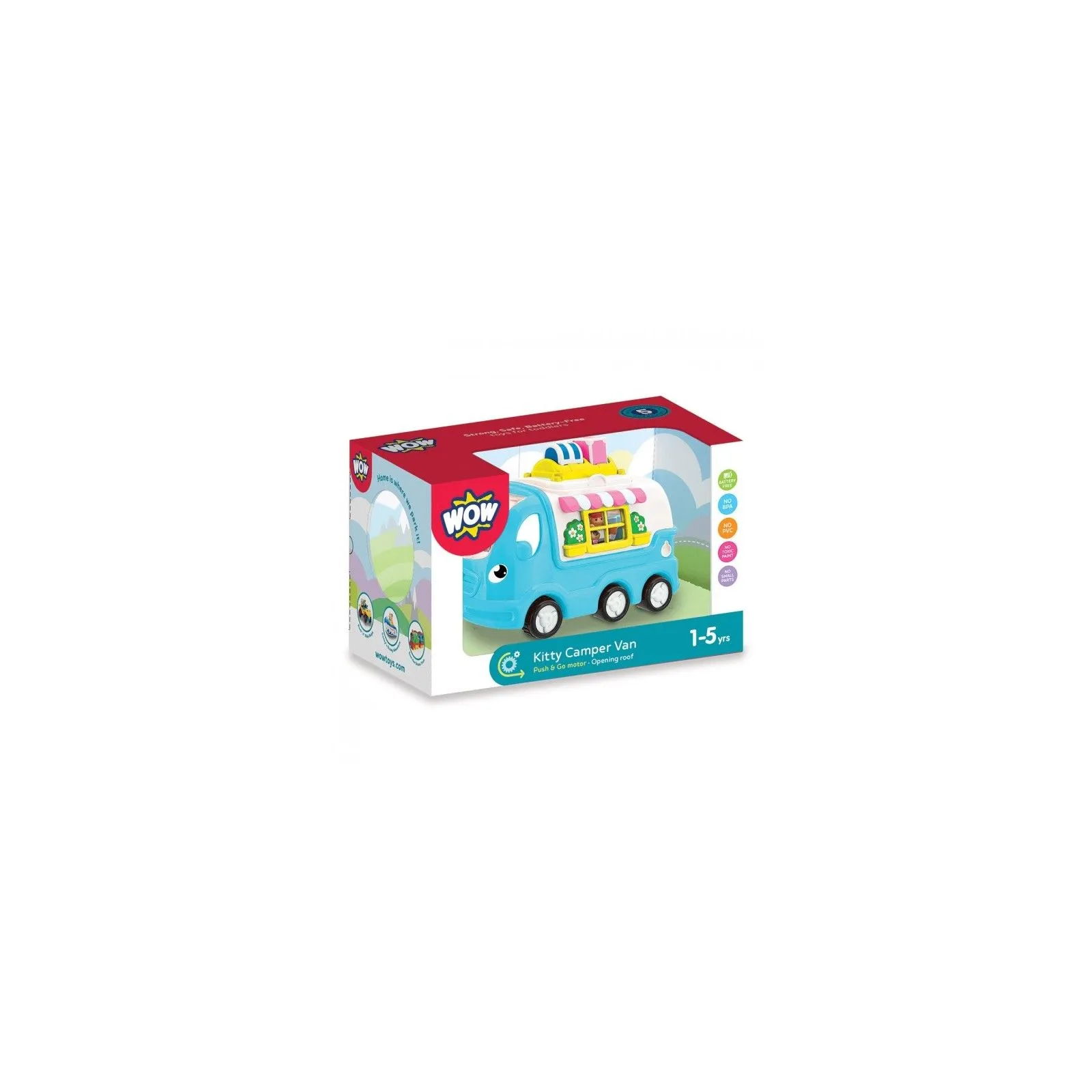 WOW Kitty Camper Van - WOW-10324 - WOW Toys - Cars, Trucks, etc. - Le Nuage de Charlotte