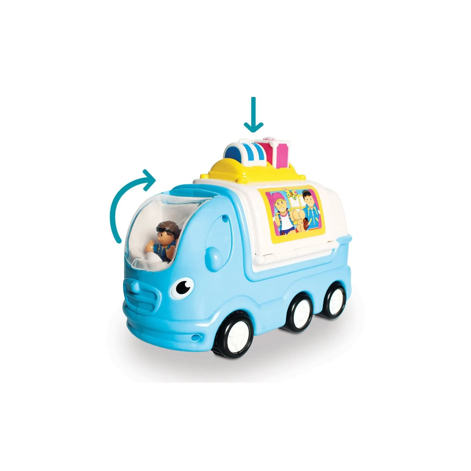 WOW Kitty Camper Van - WOW-10324 - WOW Toys - Cars, Trucks, etc. - Le Nuage de Charlotte