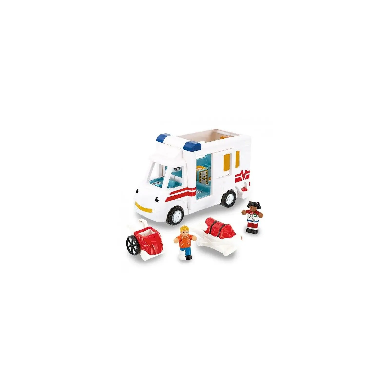 WOW Ambulance de Robin - WOW-10141 - WOW Toys - Voitures, camions, etc. - Le Nuage de Charlotte