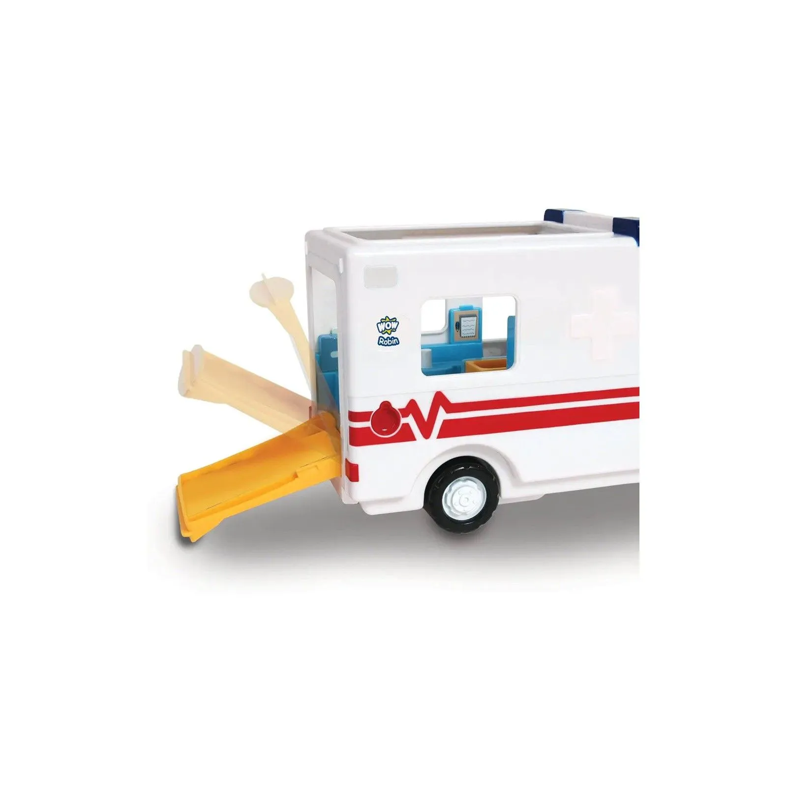 WOW Ambulance de Robin - WOW-10141 - WOW Toys - Voitures, camions, etc. - Le Nuage de Charlotte