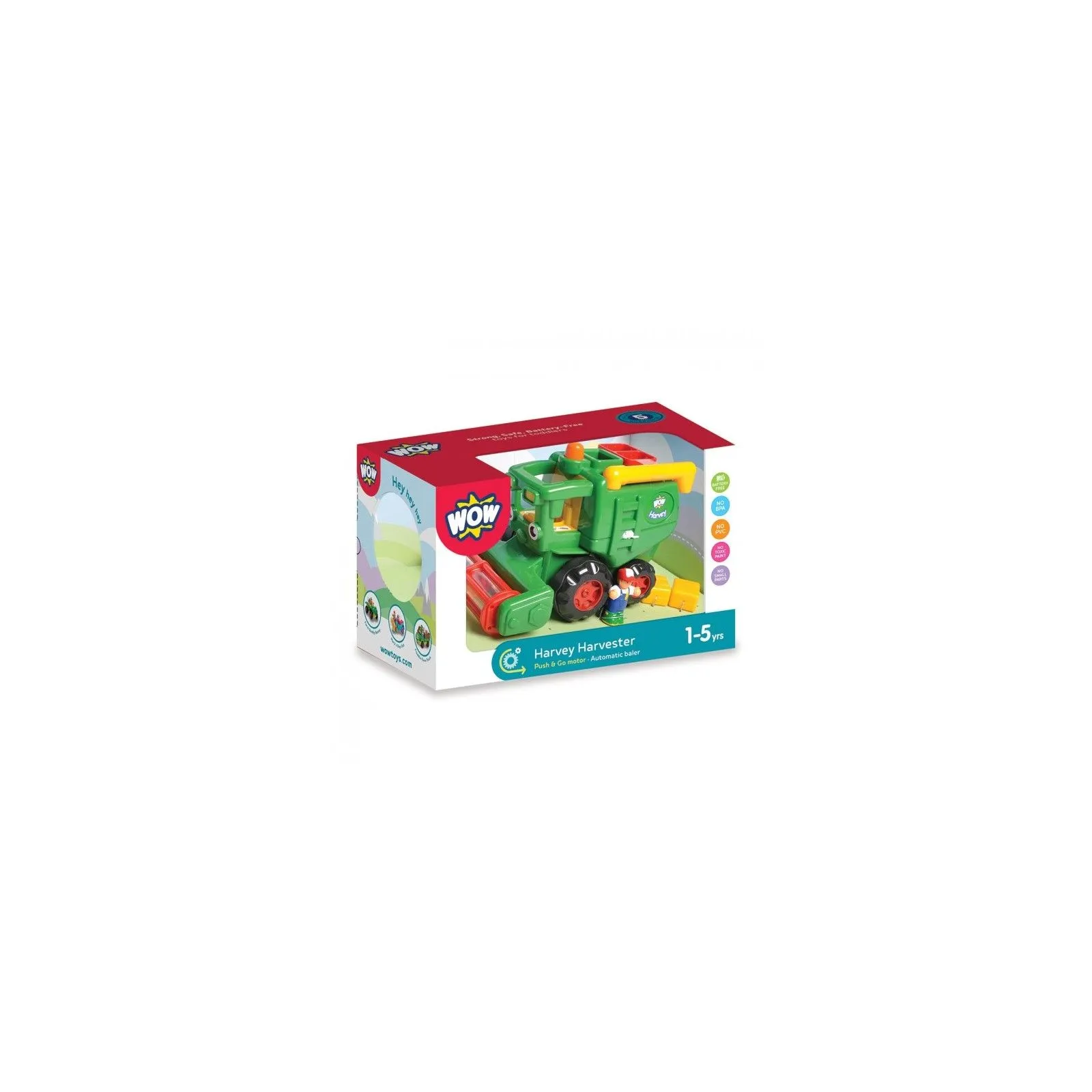 WOW Harvey la moissoneuse - WOW-10120 - WOW Toys - Voitures, camions, etc. - Le Nuage de Charlotte