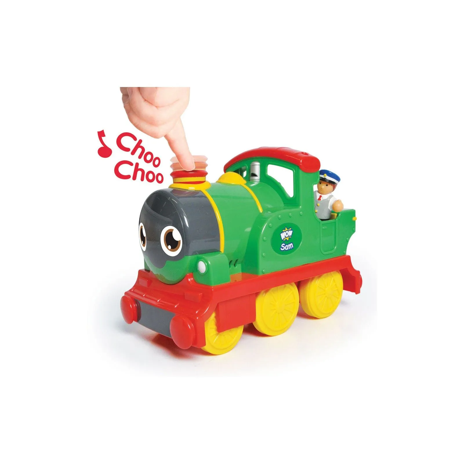 WOW Sam le train à vapeur - WOW-08000 - WOW Toys - Voitures, camions, etc. - Le Nuage de Charlotte