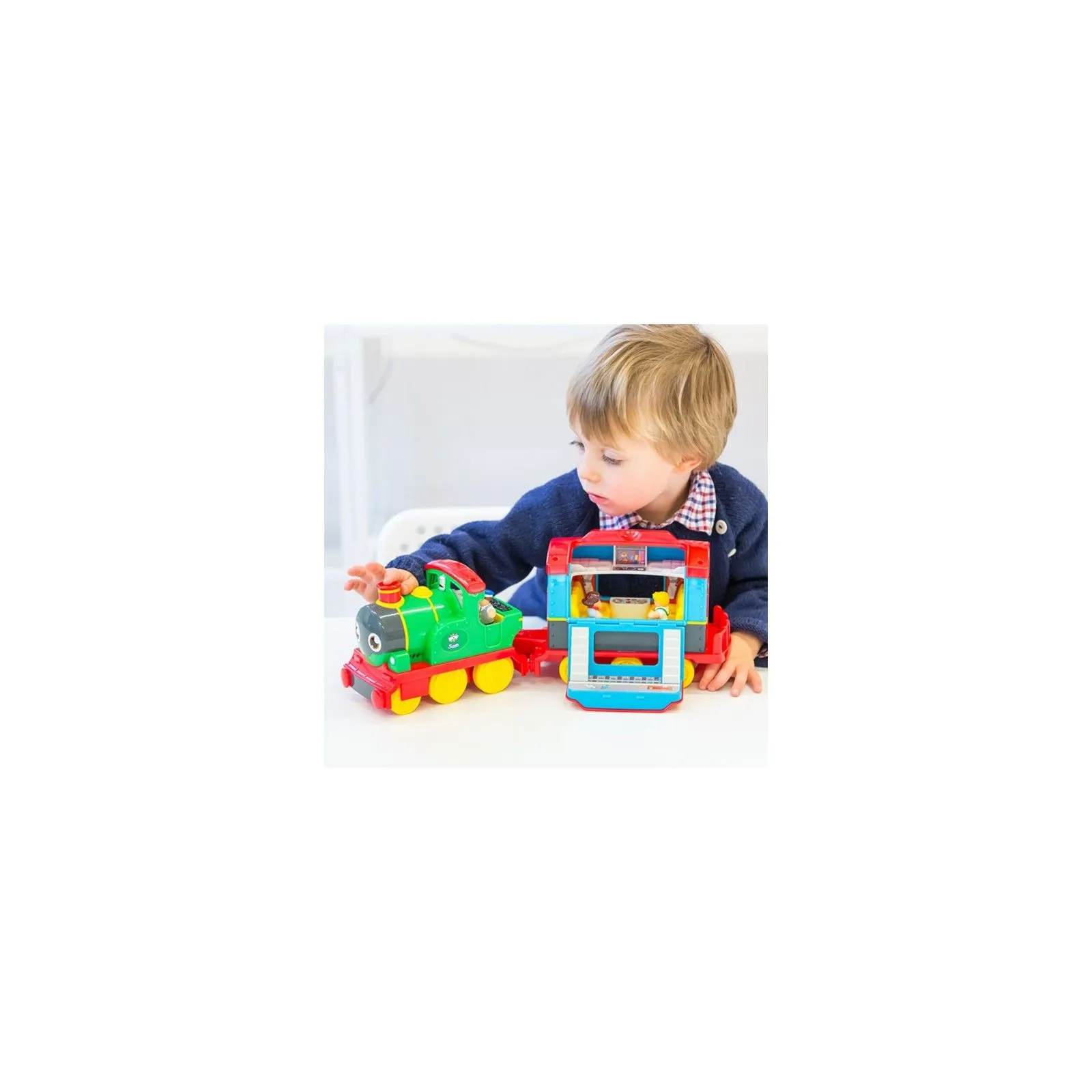 WOW Sam le train à vapeur - WOW-08000 - WOW Toys - Voitures, camions, etc. - Le Nuage de Charlotte
