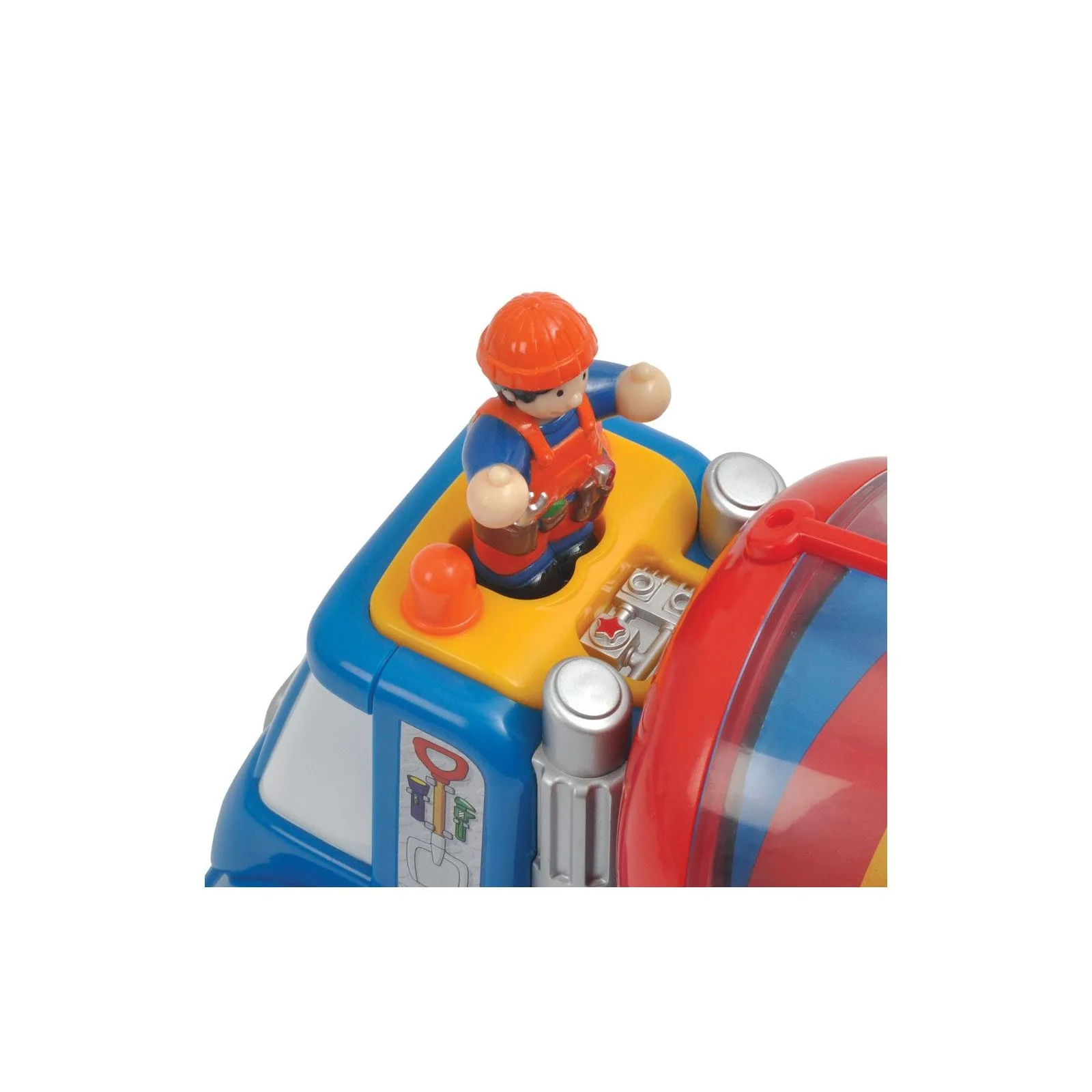 WOW Bétonnière de Mike - WOW-10185 - WOW Toys - Voitures, camions, etc. - Le Nuage de Charlotte