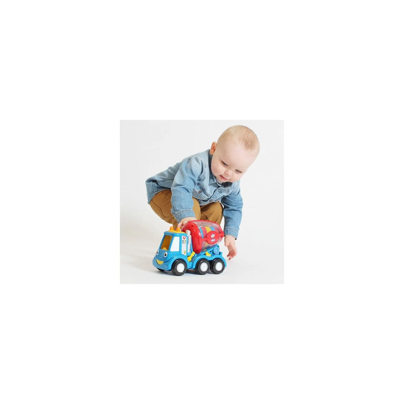WOW Bétonnière de Mike - WOW-10185 - WOW Toys - Voitures, camions, etc. - Le Nuage de Charlotte