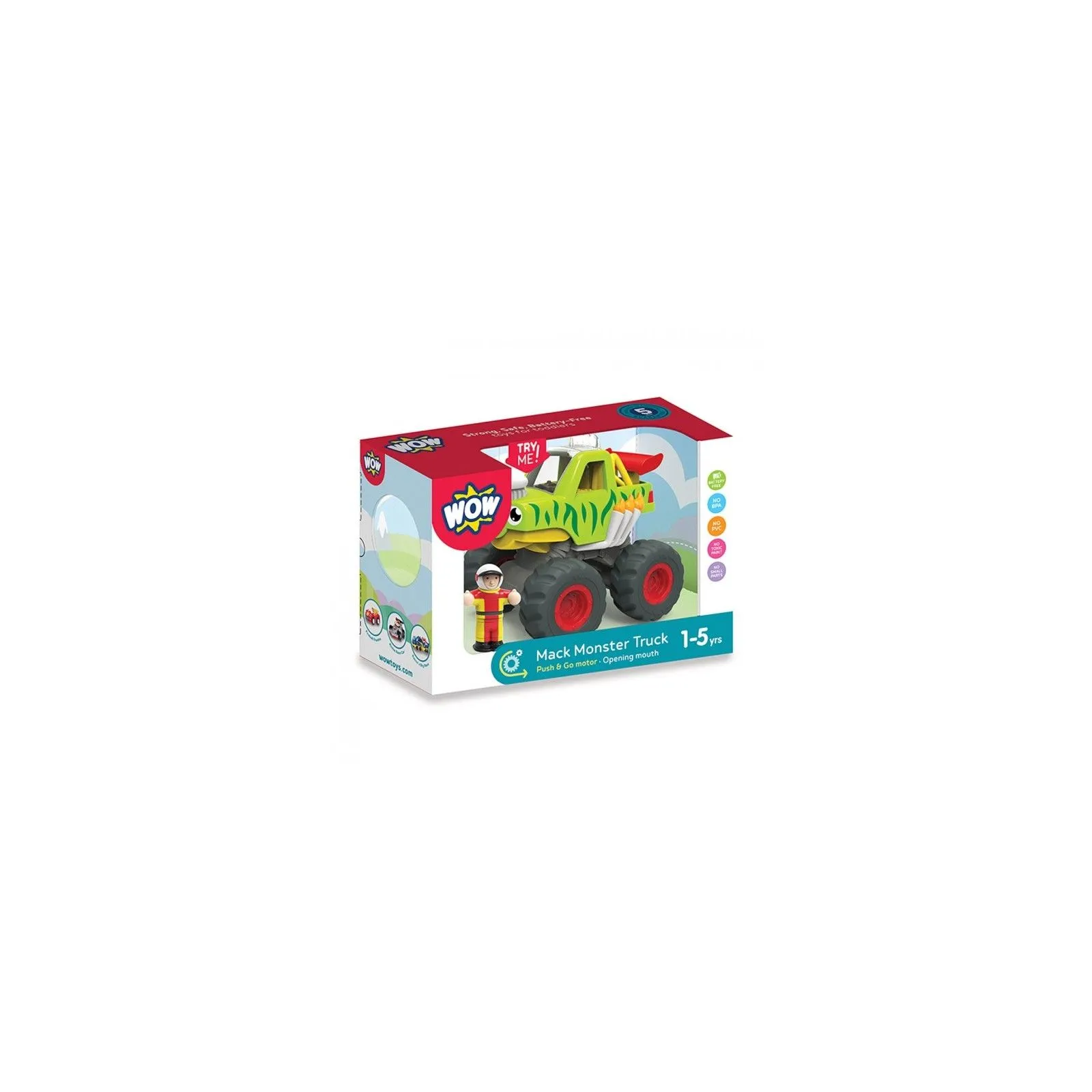 WOW Mack Monster Truck - WOW-10325 - WOW Toys - Cars, Trucks, etc. - Le Nuage de Charlotte