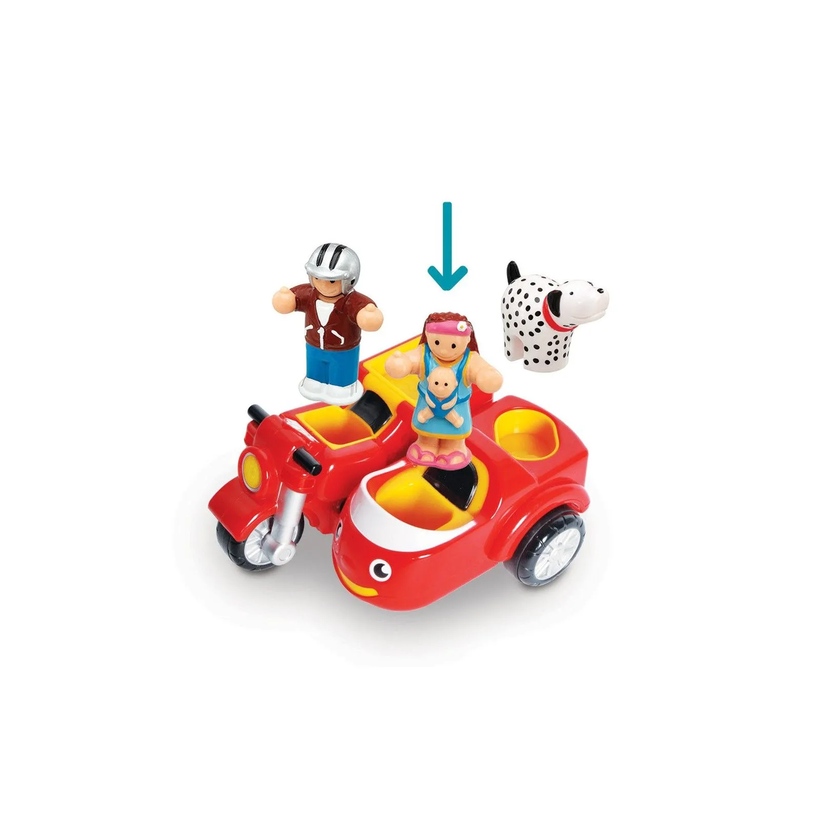 WOW La moto de Mason - WOW-10392 - WOW Toys - Voitures, camions, etc. - Le Nuage de Charlotte