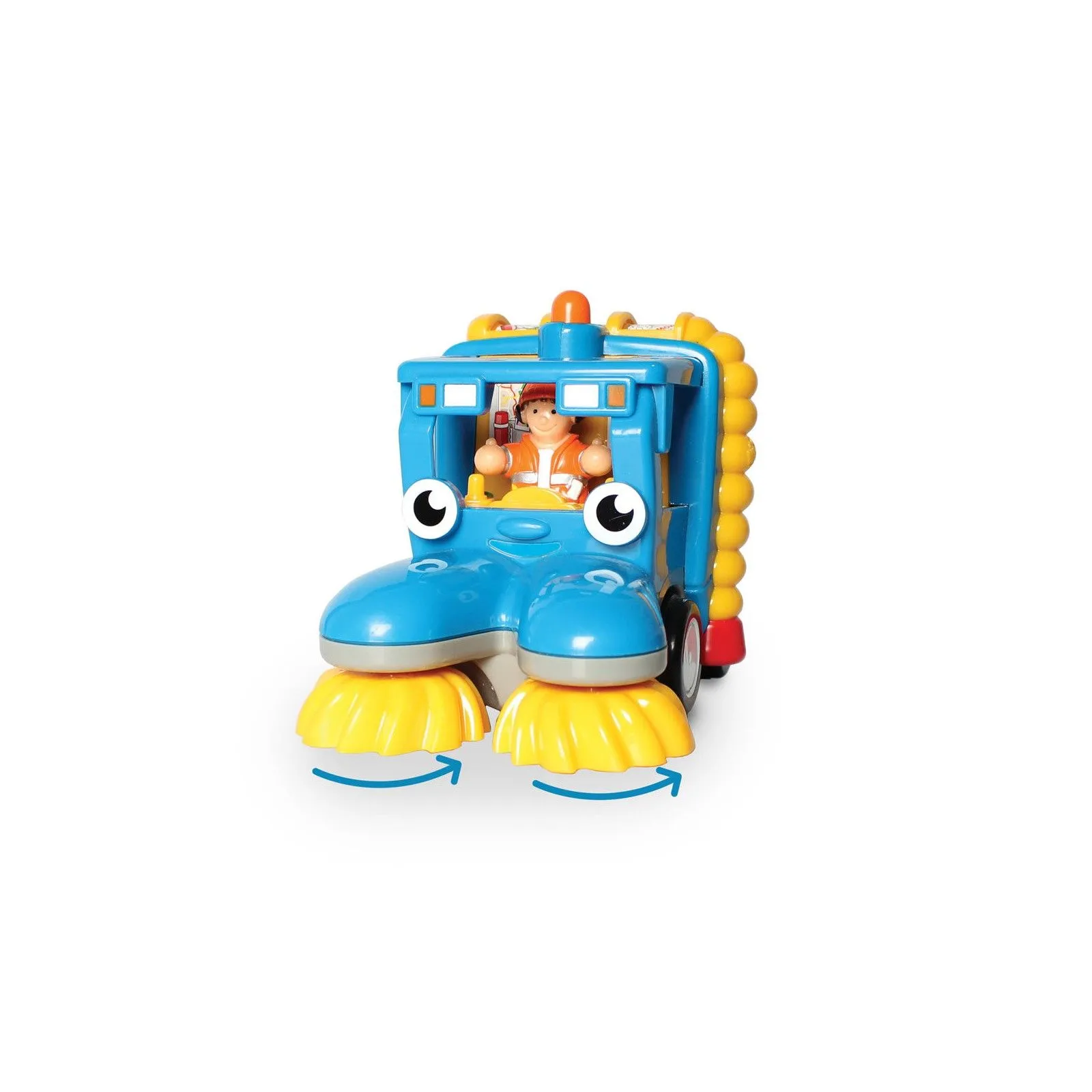WOW Tyler balayeur de rue - WOW-10391 - WOW Toys - Voitures, camions, etc. - Le Nuage de Charlotte