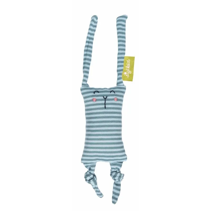 Hochet Ours Bleu Green - SIG-41790 - sigikid - Hochets - Le Nuage de Charlotte