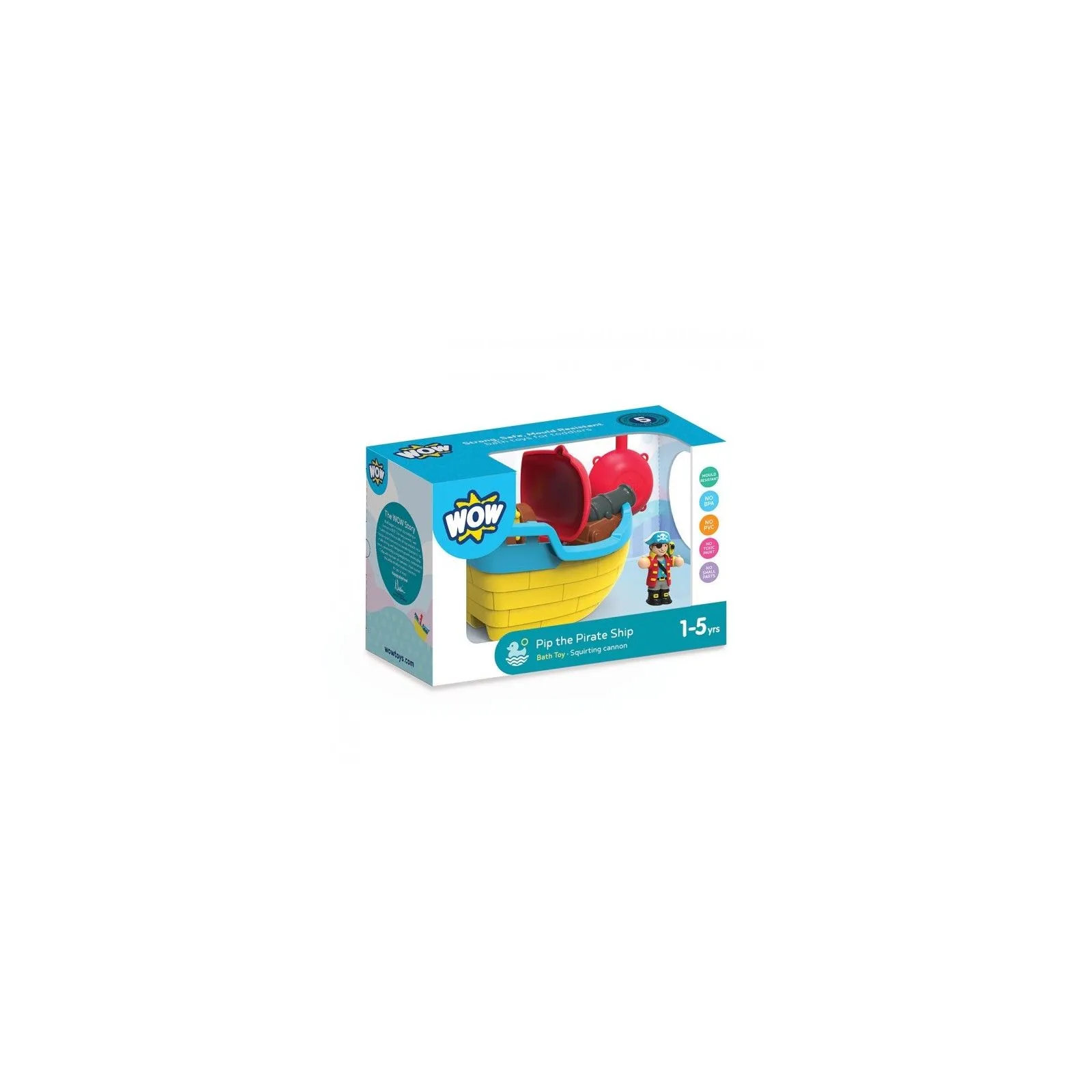 WOW Pip le bateau pirate - WOW-10348 - WOW Toys - Les bateaux - Le Nuage de Charlotte