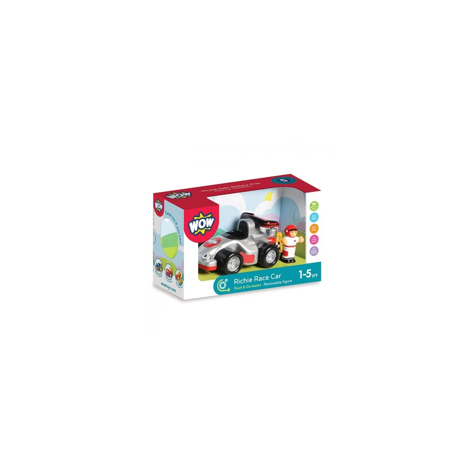 WOW Voiture de course Richie - WOW-10343 - WOW Toys - Voitures, camions, etc. - Le Nuage de Charlotte