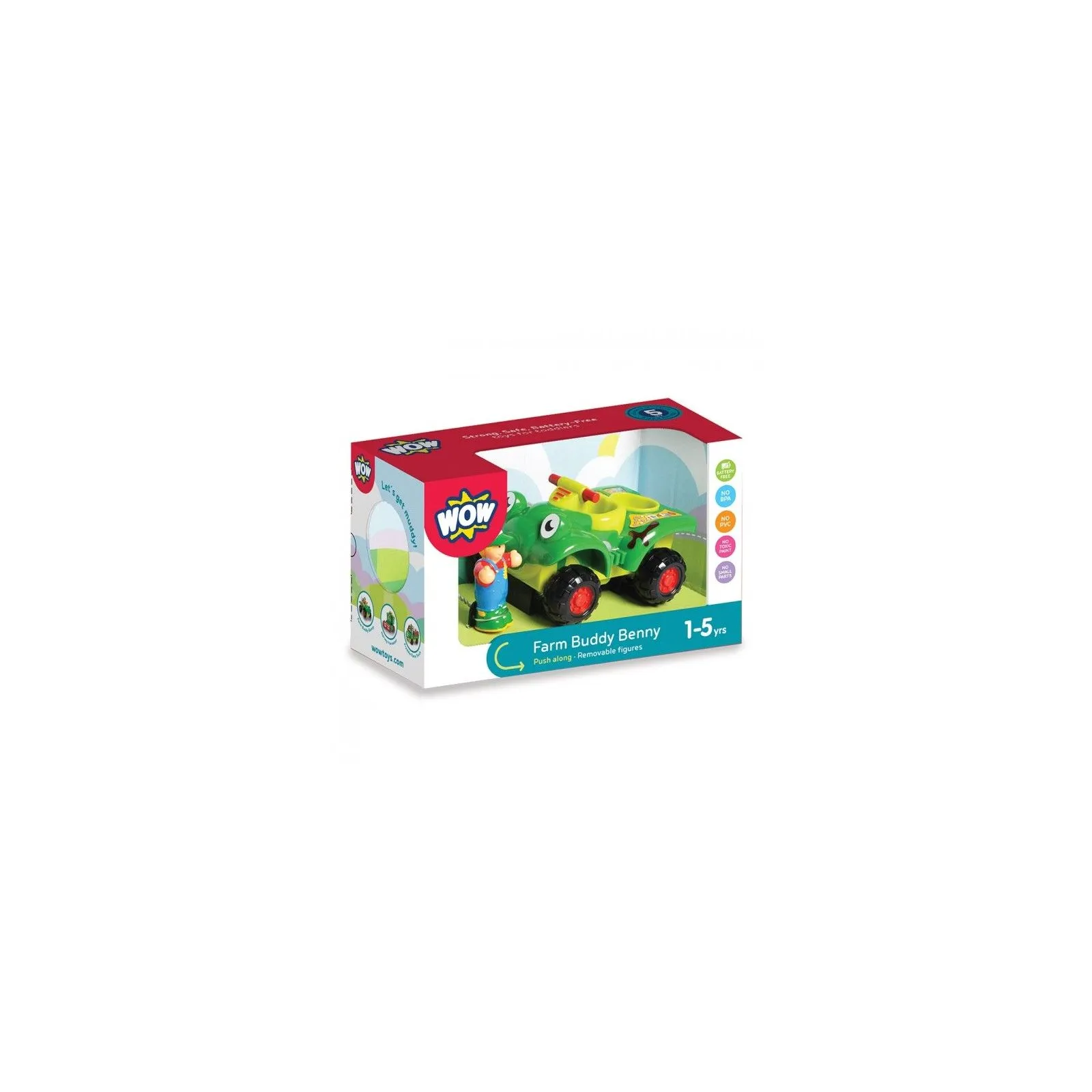 WOW Benny le copain de la ferme - WOW-10316 - WOW Toys - Voitures, camions, etc. - Le Nuage de Charlotte