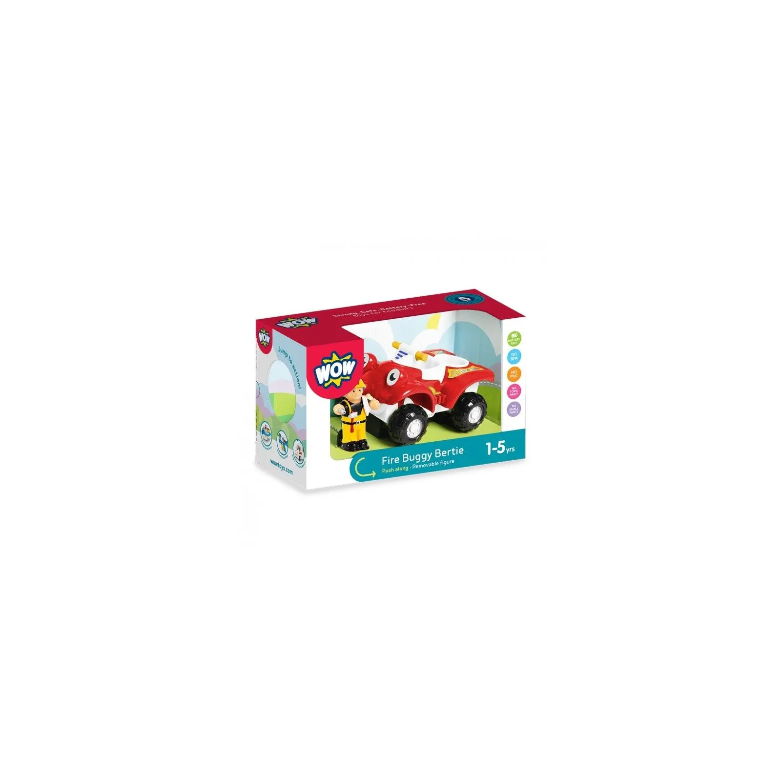 WOW Fire Buggy Bertie - WOW-10311 - WOW Toys - Cars, Trucks, etc. - Le Nuage de Charlotte