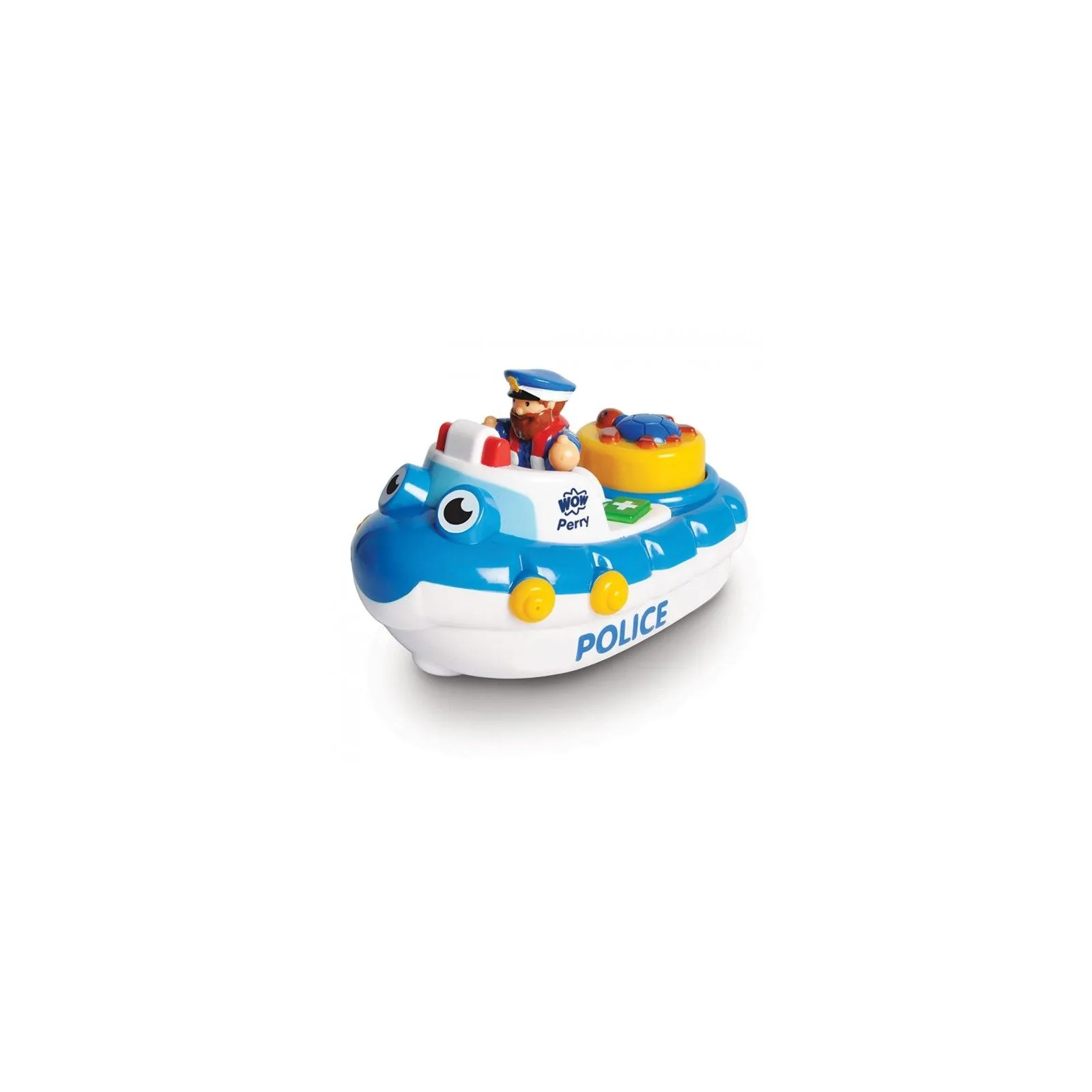 WOW Police Boat Perry - WOW-10347 - WOW Toys - Cars, Trucks, etc. - Le Nuage de Charlotte